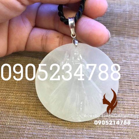 Mặt dây chuyền Lòng chúa thương xót Ngọc onyx  thiên nhiên: CG19)