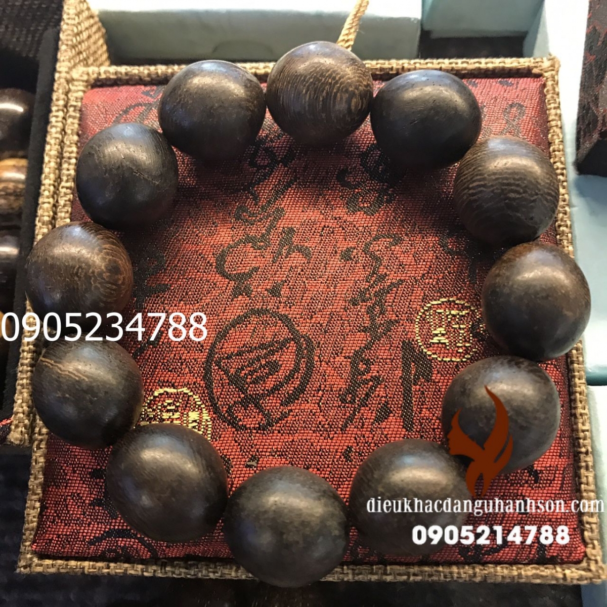 Vòng trầm in đô (Mã sản phẩm: TH51)