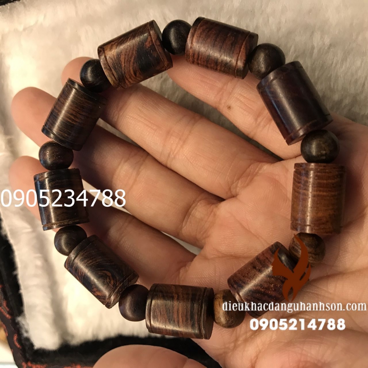 Vòng tay trầm sánh (Mã sản phẩm: TH43)